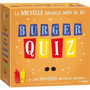Jeu d’ambiance Dujardin Burger Quiz