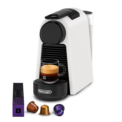 Cafetière Nespresso De'Longhi Essenza Minii EN85.WMT Blanc