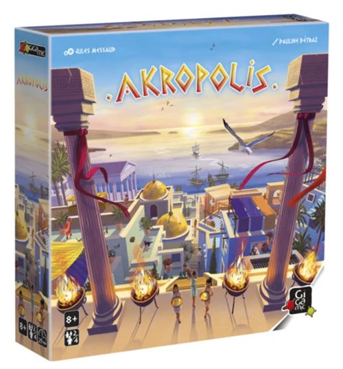 Jeu De Stratégie Gigamic Akropolis – Construction De Cités En 3D