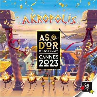 Jeu de stratégie Gigamic Akropolis