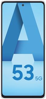 Smartphone Samsung Galaxy A53 6.5" 5G Double nano SIM 256 Go Blanc