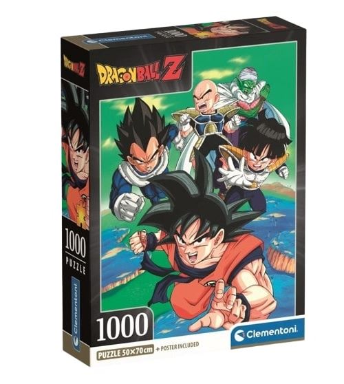 Puzzle Compact 1000 pièces : Dragon Ball Clementoni Puzzles - vue 6