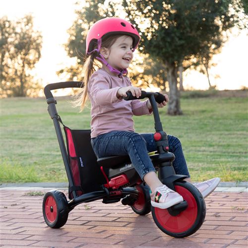 Tricycle évolutif pliable en smarTrike STR3 rouge