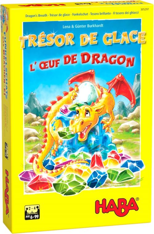 Jeu De Société Haba Trésor De Glace L’Œuf De Dragon