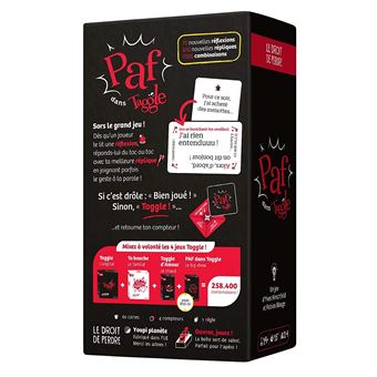 Jeu d’ambiance Le Droit De Perdre Paf dans Taggle