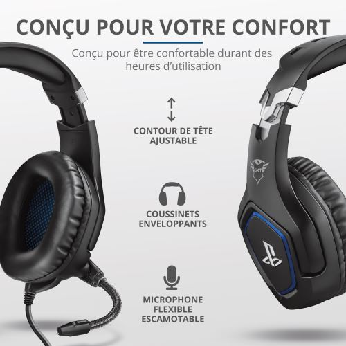 Casque-Micro - TRUST GAMING - GXT 488 Forze-B - Licence officielle