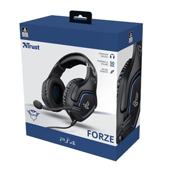 Micro casque filaire Gaming Noir Trust GXT 488 Forze pour PS4/PS5