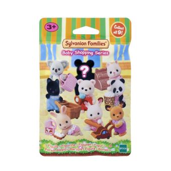 Petites figurines Sylvanian Families Sachets Bébés Shopping Modèle aléatoire