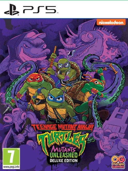 Teenage Mutant Ninja Turtles Mutants Unleashed Edition Deluxe PS5