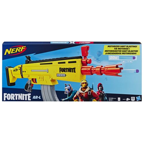 Nerf Fortnite AR-L avec 20 Flechettes Nerf