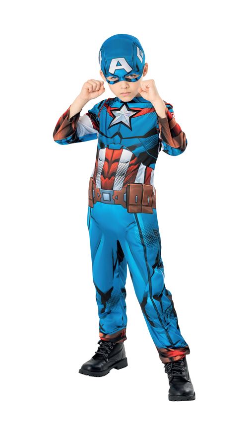 DEGUISEMENT ECO RESPONSABLE MARVEL CAPTAIN AMERICA M