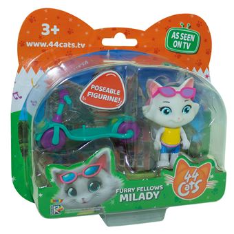 Figurine Milady 44 Chats Smoby Furry Fellows