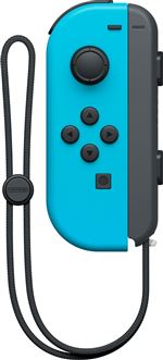 Manette gauche sans fil Bluetooth Nintendo Joy-Con Bleu néon