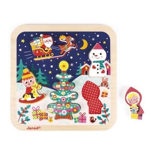 JANOD CHUNKY PUZZLE LA MAGIE DE NOEL