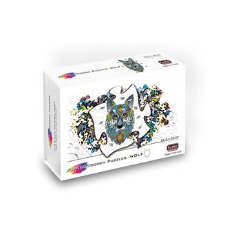 Puzzle Gigamic Rainbowooden Loup 180 pièces