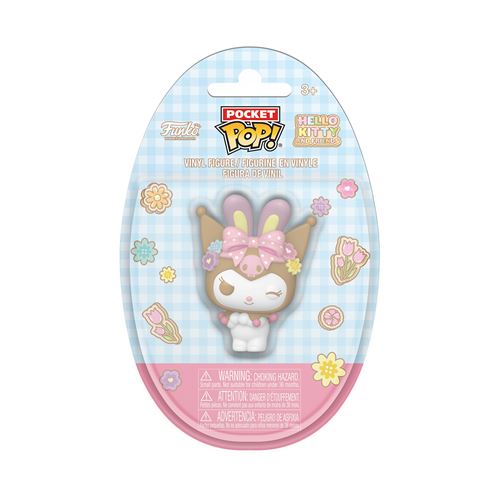 Figurine Funko Pocket Pop Egg Hello Kitty Spring Kuromi - vue 1