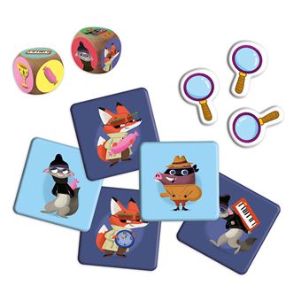 Jeu de cartes Auzou Les 3 voleurs