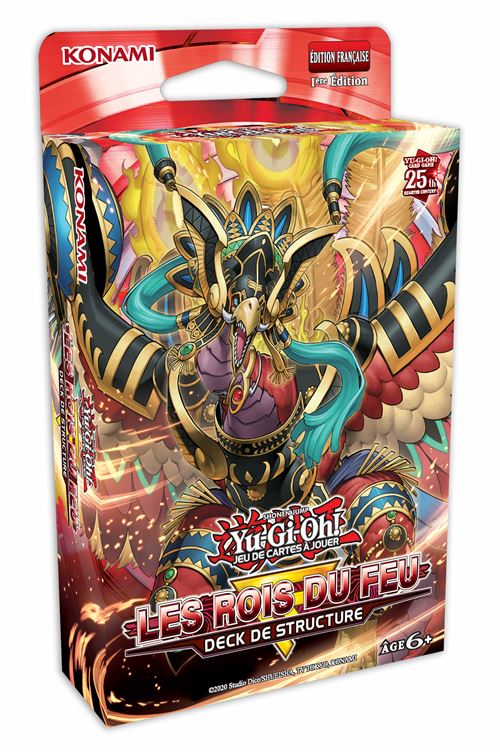 Cartes à collectionner Konami Yu-Gi-Oh Deck de Structure Les Rois du Feu