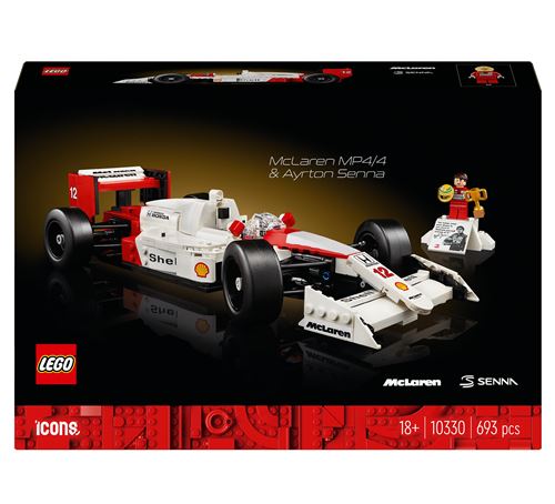 LEGO® Icons 10330 McLaren MP4/4 et Ayrton Senna