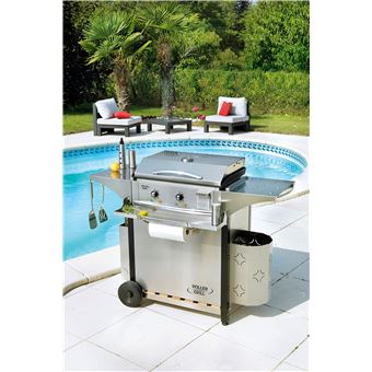 Ensemble Plancha électrique Roller Grill Riviera 600 3500 W Argent