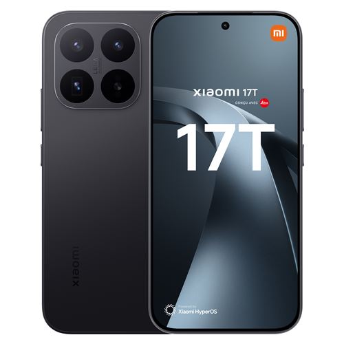 Xiaomi 17T 256 Go Noir - vue 3