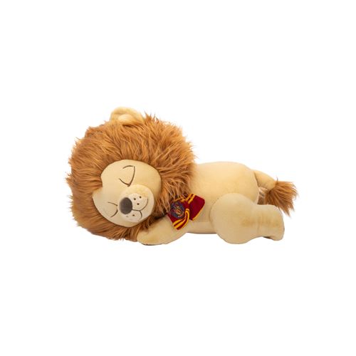 Peluche endormie Warner Gryffondor Lion 45 cm