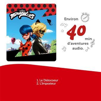 Figurine Tonies Miraculous Chat Noir pour Conteuse Toniebox Collection Se divertir