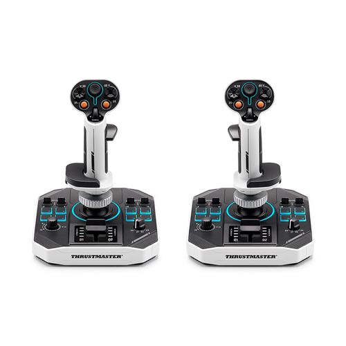 Thrustmaster Joystick Sol-R 2 HOSAS Space Sim Duo PC 88 boutons rétroéclairés USB Type-C