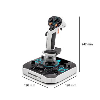Joystick Thrustmaster SOL-R 2 HOSAS Blanc et Noir