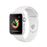 Apple Watch Series 3 42mm kast Aluminium Silver + White Sportband_0