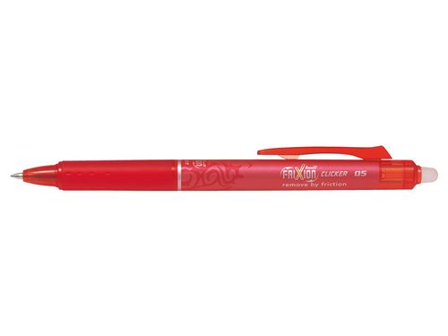 Stylo roller Pilot Pen Frixion Clicker 05 Rouge