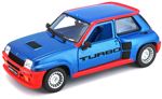 Véhicule Bburago Renault 5 Turbo 1:24 Bleu