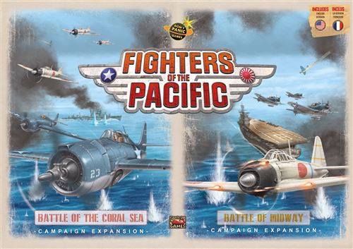Boite de Jeu de stratégie Asmodee Fighters of the Pacific: Theater Expansion Extension