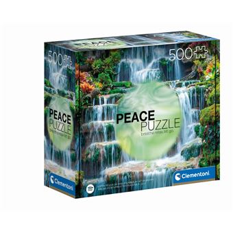 Puzzle 500 pièces Clementoni Peace The Flow