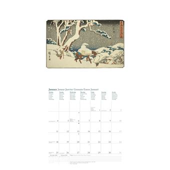 Calendrier TeNeues Hiroshige 2021 30 x 30 cm