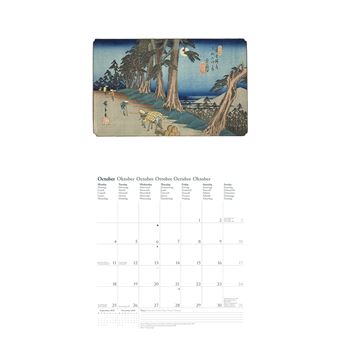 Calendrier TeNeues Hiroshige 2021 30 x 30 cm