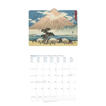 Calendrier TeNeues Hiroshige 2021 30 x 30 cm