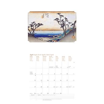 Calendrier TeNeues Hiroshige 2021 30 x 30 cm