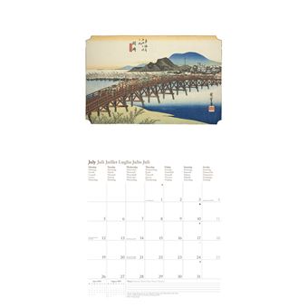 Calendrier TeNeues Hiroshige 2021 30 x 30 cm