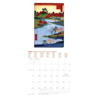 Calendrier TeNeues Hiroshige 2021 30 x 30 cm