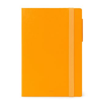 Agenda Semainier Rhodia Webplanner 2023 A6 (10x15 Cm) - Couverture Rigide Orange, Papier Clairefontaine 90g - 6