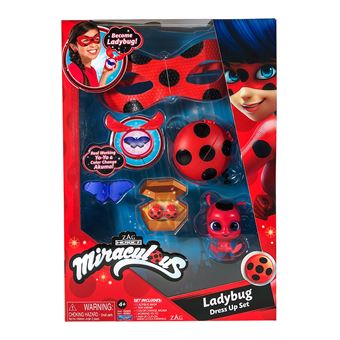 2 09 Sur Set De Transformation Miraculous Ladybug Panoplie De Deguisement Achat Prix Fnac