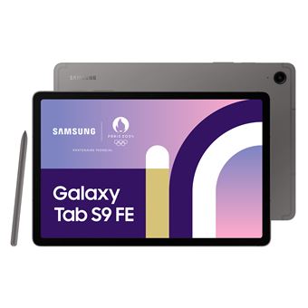 Tablette tactile Samsung Galaxy Tab S9 FE 10.9&quot; Wifi 256 Go Anthracite - 1
