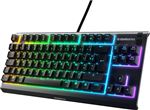 Clavier Gaming filaire SteelSeries Apex 3 TKL Noir