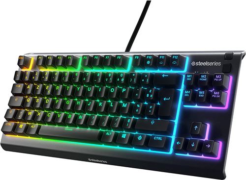 Clavier Gaming Filaire SteelSeries Apex 3 TKL – Rétroéclairé AZERTY - vue 3