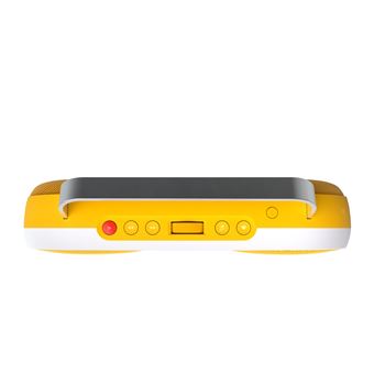 Enceinte sans fil Bluetooth Polaroid Music Player 3 Jaune et blanc