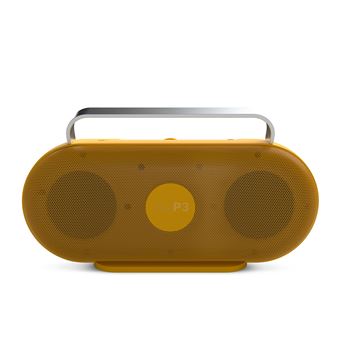 Enceinte sans fil Bluetooth Polaroid Music Player 3 Jaune et blanc