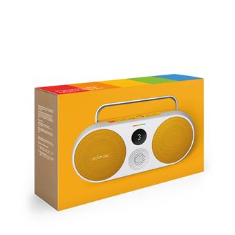 Enceinte sans fil Bluetooth Polaroid Music Player 3 Jaune et blanc