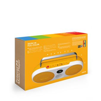 Enceinte sans fil Bluetooth Polaroid Music Player 3 Jaune et blanc