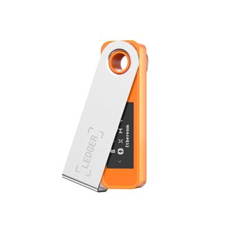 Cryptowallet Ledger Nano Plus Orange BTC